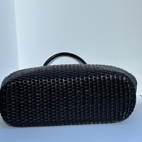 Brahmin Woven Leather Tote - Picture 3 of 6